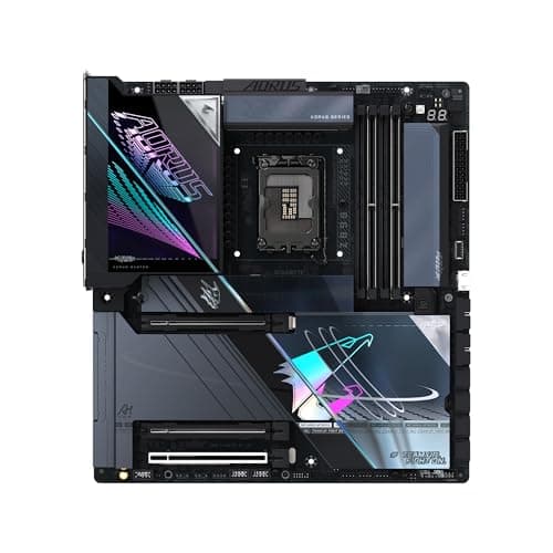 GIGABYTE Z890 AORUS Master AI TOP Intel Core Ultra (Serie 2) LGA 1851 Motherboard, E-ATX, DDR5, 4X M.2, PCIe 5.0, Thunderbolt 4, WIFI7, 10GbE LAN, EZ-Latch Bild 4