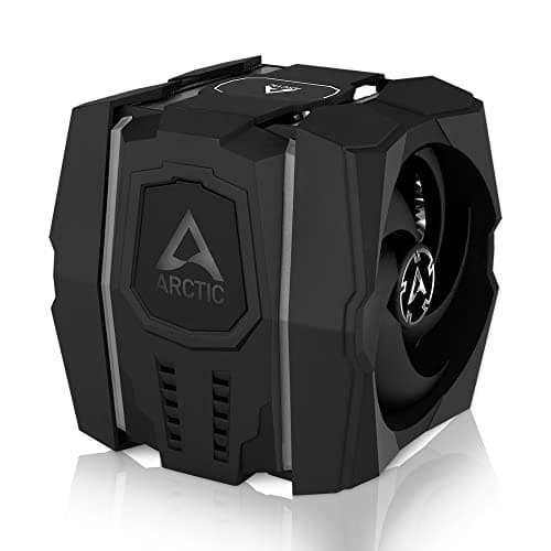 ARCTIC Freezer 50 (inkl. A-RGB Controller) - Multi-kompatibler Dual-Tower-CPU-Kühler mit A-RGB, CPU-Kühler für AMD & Intel, 2 druckoptimierte Lüfter, 6 Heatpipes, inkl. MX-4, LGA1700 kompatibel Bild 6
