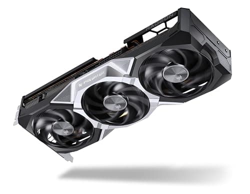 Acer Predator BiFrost Radeon RX 9070 OC - AMD Grafikkarte (16 GDDR6, 256 Bit, PCIe 5.0 x16, 1x HDMI 2.1a 3X DP 2.1) 3X FrostBlade 4.0, 2x8 pin, Slot Space: 2.6 Bild 8