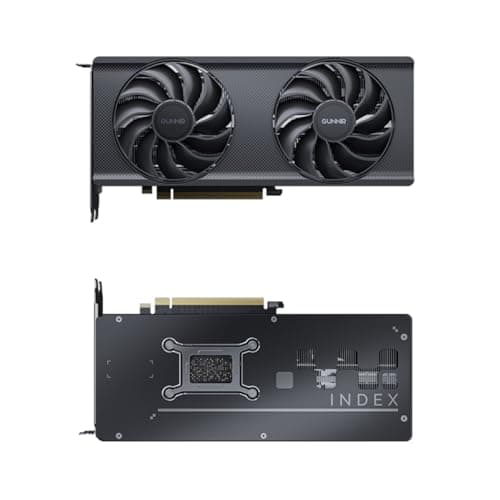 WEELIAO GUNNIR Grafikkarte Intel Arc B570 10GB GDDR6 2500MHz 3x DisplayPort 2.1 HDMI 2.1 Dual Fan