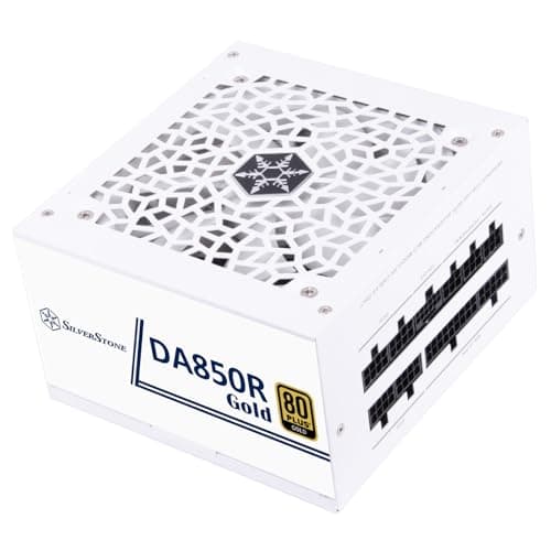 SilverStone Technology DA850R Gold, 80 Plus Gold vollständig modulares ATX-Netzteil, 850W, ATX 3,0 & PCIe 5,0, SST-DA850R-GMA-WWW Bild 2