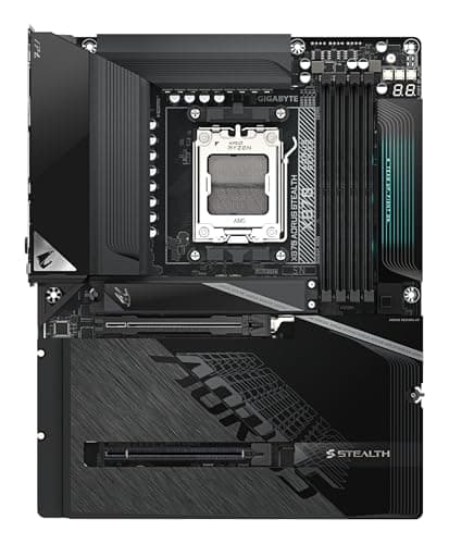 GIGABYTE X870 AORUS Stealth Mainboard - Unterstützt AMD Ryzen 9000 CPUs, digitales 16+2+2-Phasen-VRM, bis zu 8200MHz DDR5 (O.C.), 2xPCIe 5.0 + 2xPCIe 4.0, Wi-Fi 7, 5GbE LAN, USB 4 Bild 4
