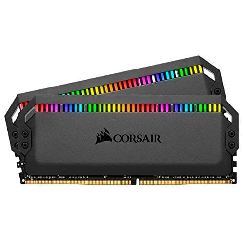 Corsair Dominator Platinum RGB 16 GB (2 x 8 GB) DDR4 3200 (PC4-25600) C16 Arbeitsspeicher – Schwarz 2 x 8 GB Schwarz Bild 2