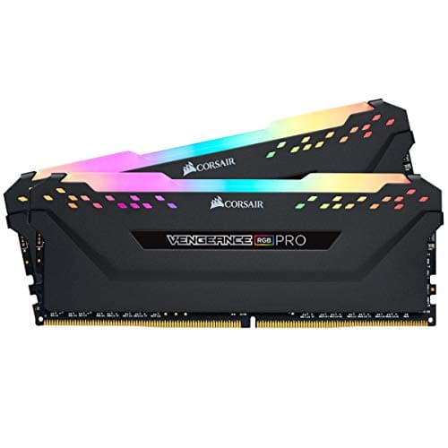 Corsair CMW32GX4M2C3200C16 RGB Pro 32GB (2 x 16GB) DDR4 3200MHz C16 XMP 2.0 Enthusiast LED-Beleuchtung Speicherkit Schwarz Schwarz 2 x 16 GB Bild 2