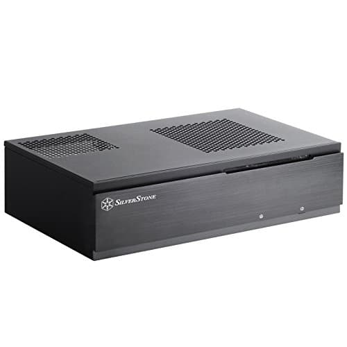 SilverStone SST-ML06B - Milo Mini-ITX kompaktes HTPC Desktop Gehäuse, schwarz Bild 8