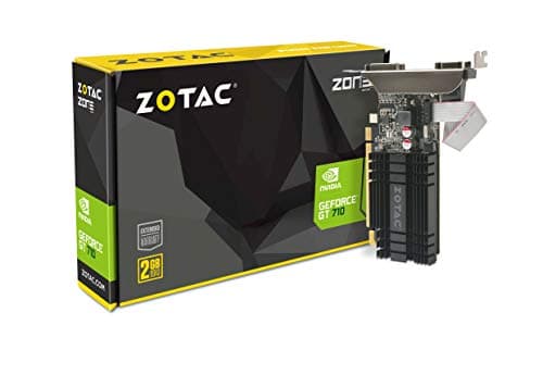 ZOTAC GeForce GT 710 ZONE Edition 2GB DDR3 Dual Link DVI HDMI VGA aktiv 2GB ZONE Edition passiv DVI-D HDMI VGA Bild 2