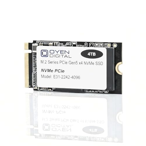 Oyen Digital 4TB M.2 2242 NVMe PCIe Gen5 3D TLC SSD Bild 6