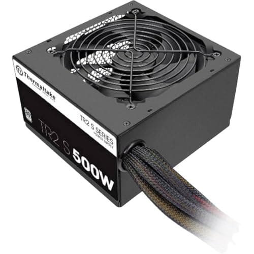 Thermaltake TR2 S 500W | PC-ATX-Netzteil | 80-Plus | leiser 120 Lüfter | EU zertifiziert | schwarz Bild 3