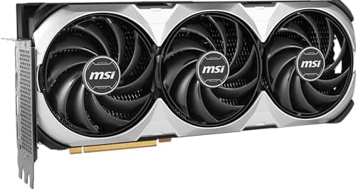 MSI Geforce RTX 4090 24GB Ventus 3X E OC Grafikkarte - RTX 4090 GPU, 24GB GDDR6X (21Gbps/384-bit), PCIe 4.0-3 x TORX Fan 4.0 - HDMI 2.1a, DisplayPort 1.4a Bild 6