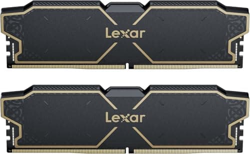 Lexar OC DDR5 RAM 32GB Kit (2x16GB) 6000MHz, UDIMM Desktop Speicher, CL38 | 288pin UDIMM Desktop Speicher, Gaming Computer Speicher DRAM für Intel XMP 3.0/AMD EXPO, On-die ECC, 1,25V Bild 2