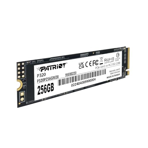 Patriot P320 256GB Interne SSD - NVMe PCIe Gen 3x4 - M.2 2280 - Solid State Drive - P320P256GM28 Bild 6