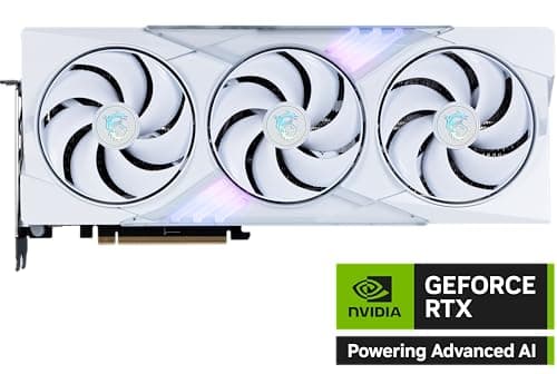 GeForce RTX 5070 Ti 16G Gaming Trio OC White — 16GB GDDR7 (28Gbps/256-bit), PCIe 5, Boost: 2572 MHz, HDMI 2.1b, DisplayPort 2.1b Bild 4