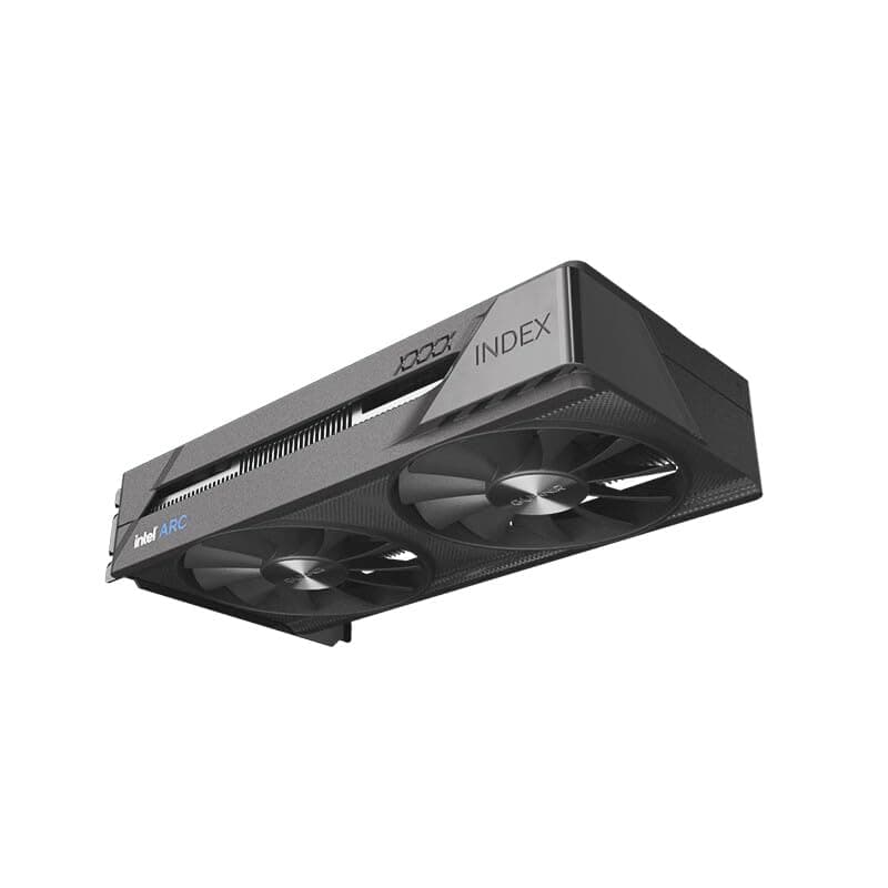 WEELIAO GUNNIR Intel Arc A380 Index Grafikkarte, 2000 MHz Grafikkarte, 6 GB 96-Bit GDDR6, PCIE4.0, 1 HDMI, 3 DP, 2 Lüfter, TBP 75 W Bild 4