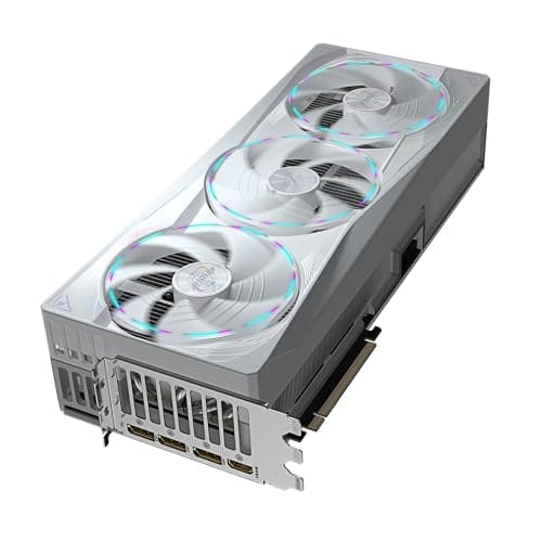 Gigabyte AORUS GeForce RTX 5090 Master Ice 32G Grafikkarte - 32 GB GDDR7, 512 Bit, PCI-E 5.0, 2655MHz Kernfrequenz, 3 x DP 2.1a, 1 x HDMI 2.1b, NVIDIA DLSS 4, GV-N5090AORUSM ICE-32GD Bild 8
