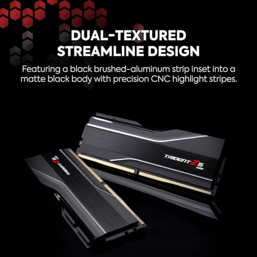 G.Skill Trident Z5 NEO Series (AMD Expo) 32 GB (2 x 16 GB) 288-Pin SDRAM DDR5 6000 CL36-36-96 1,35 V Dual Channel Desktop Memory F5-6000J3636F16GX2-TZ5N Mattschwarz Bild 6
