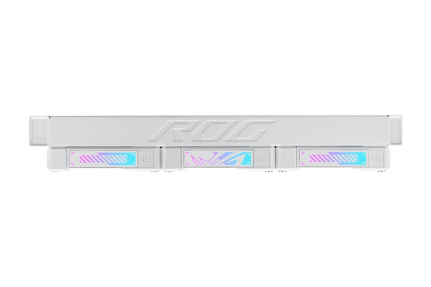 ASUS ROG Ryuo IV 360 ARGB White Edition All-in-One-CPU-Wasserkühlung (6,67-Zoll-AMOLED-Display, 3D-Videos, Asetek Emma Gen8 V2-Pumpe, Intel LGA 1851, 1700, 1200, 115X, AMD AM5, AM4, Weiß) Bild 3