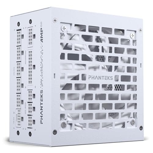 Phanteks AMP GH 850W PC-Netzteil Weiß, 850 Watt ATX-Netzteil, PCIe 5.1, ATX 3.1 PSU | 80 PLUS Gold, alle Kabel abnehmbar, leise Bild 2