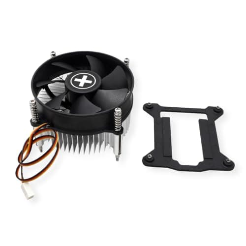 Xilence I200 Intel Top Blow CPU Luft Kühler, LGA 1150/1151/1155/1156, 65W TDP, Top Blow, leiser 92mm Lüfter, einfache Montage, optimal für moderate Kühlanforderungen im Office und Home, schwarz schwarz 65 W | 92 mm Bild 7