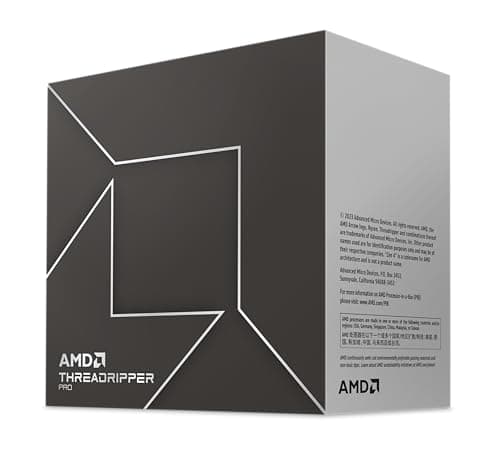 AMD Ryzen Threadripper Pro 7965WX (24 Kerne/48 Threads, 350W TDP, SP6 Sockel, 152Mb cache, Bis zu 5.3Ghz max boost, Kein Kühler) Bild 2
