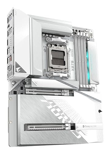 GIGABYTE X870 AORUS Stealth Ice Mainboard – Unterstützt AMD Ryzen 9000 CPUs, digitales 16+2+2 Phasen VRM, bis zu 8200 MHz DDR5 (OC), 2 x PCIe 5.0 + 2 x PCIe 4.0, Wi-Fi 7, 5 GbE LAN, USB 4 Bild 8