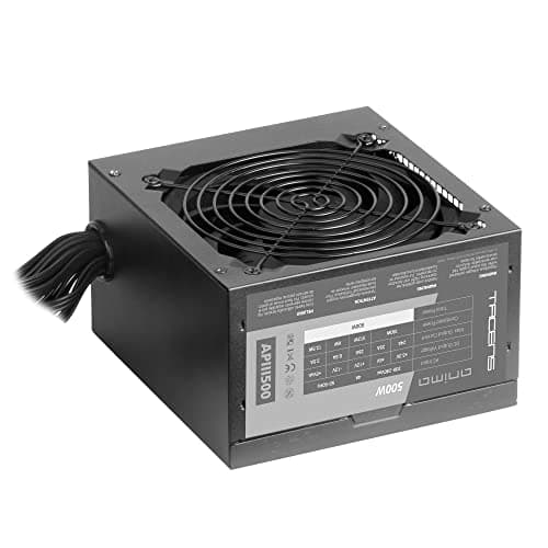 Tacens Anima APIII500, Netzteil PC ATX 500W, SMD Technologie 85% Bronze 12V, Ultra-leiser 12cm Lüfter Bild 4
