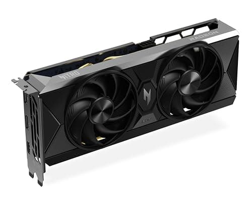 Acer Nitro Radeon RX 9060 XT OC - AMD Grafikkarte (16 GDDR6, 128 Bit, PCIe 5.0 x16, 1x HDMI 2.1a 2X DP 2.1b) 2X Nitro FrostBlade, 1x8 pin, Slot Space: 2 Bild 6
