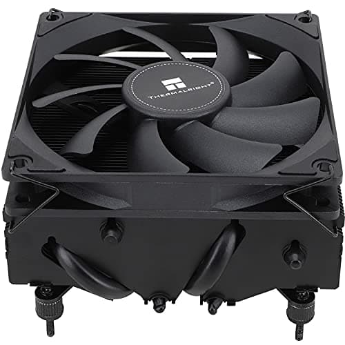 Thermalright TR AXP90-X53 schwarz Low Profile CPU-Luftkühler, 53mm Höhe, TL-9015B Slin PWM Lüfter, AGHP Technologie, für AMD AM4/AM5 Intel 1700/115X/1200/1851 53mm AXP90 X53 BLACK Bild 6