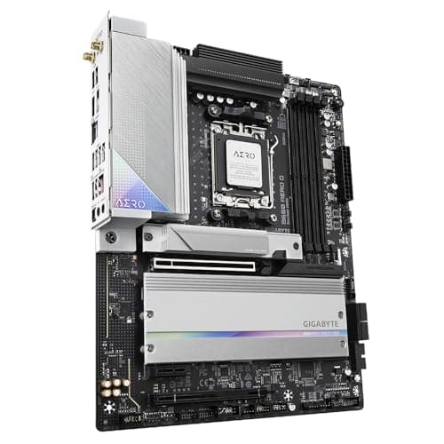 GIGABYTE B650 AERO G Mainboard - Unterstützt AMD Ryzen 9000er-Serie CPUs, bis zu 8000 MHz DDR5 (OC), 1xPCIe 5.0 + 2xPCIe 4.0 M.2, 2,5 GbE LAN, WiFi 6E, USB 3.2 Gen 2 Bild 8