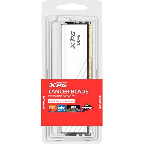 DIMM 16 GB DDR5-6000 (weiß, AX5U6000C3016G-SLABRWH, XPG Lancer Blade RGB, INTEL XMP, AMD EXPO) Bild 6