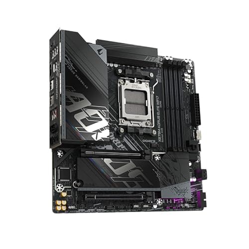 GIGABYTE X870M AORUS Elite WIFI7 Mainboard – Unterstützt AMD Ryzen 9000 CPUs, Digitale 14+2+2 Phasen VRM, bis zu 8200 MHz DDR5 (OC), 1 x PCIe 5.0 + 1 x PCIe 4.0, Wi-Fi 7, 2.5 GbE LAN, USB 4 Bild 8