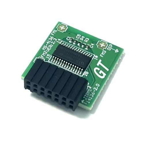 Gintai TPM2.0 LPC Modul 14Pin Infinity SLB9665 für MSI B450 Tomahawk / B450 Gaming Serie Motherboard mit TPM2.0 (MS-4136) Modul Bild 2