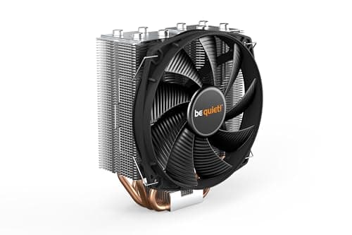 be quiet! Shadow Rock Slim 2, CPU Kühler, 160W TDP, 135mm be quiet! Lüfter, Heatpipe Direct Touch (HDT)-Technologie, 4x 6mm-Heatpipes, Slim Design, BK032