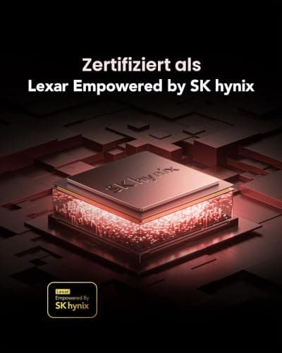 Lexar RGB DDR5 RAM 32GB Kit (2x16GB) 8000MHz CL30, 288pin UDIMM PC Speicher, Gaming Computer Speicher, Desktop DRAM für Intel XMP 3.0, AMD EXPO, CL38-48-48-100 1.45V Bild 6