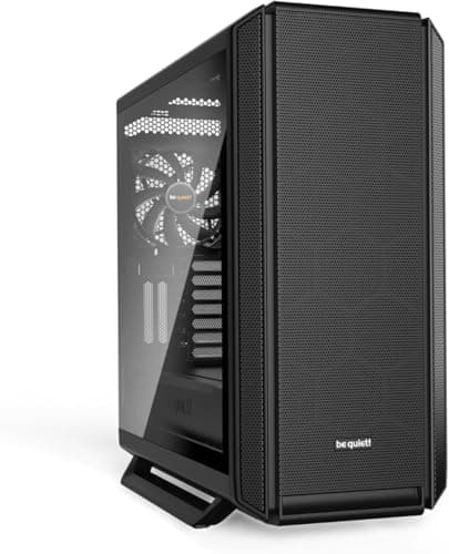 be quiet! Silent Base 802 Window Black PC-Gehäuse, 3X Pure Wings 2 140mm, 2 austauschbare Top- und Frontcover, entkoppeltes Mainboardtray