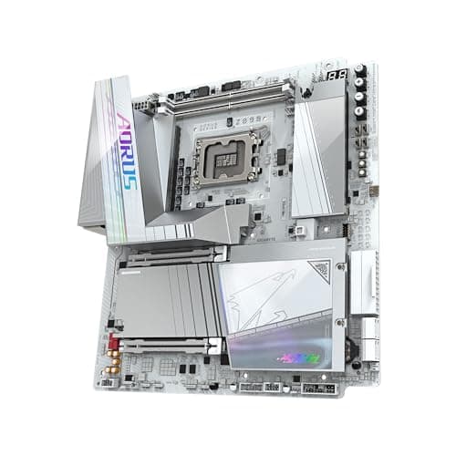 GIGABYTE Z890 AORUS Tachyon Ice Intel Core Ultra (Serie 2) LGA 1851 Motherboard, E-ATX, DDR5, 4X M.2, PCIe 5.0, Thunderbolt 4, WIFI7, 5GbE LAN, D5 Bionic Corsa Bild 8