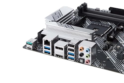 ASUS Prime B550-Plus Gaming Mainboard Sockel AM4 (ATX, Ryzen, PCIe 4.0, 2X M-2, 1Gbit/s-Ethernet, SATA 6Gbit/s, USB 3.2 Gen 2 Typ-A/C, Unterstützung für Aura Sync RGB Header) Bild 8