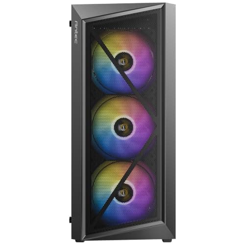 ANTEC AX67 ARGB PC Gehäuse Midi Tower Gaming ATX, schwarz Bild 8