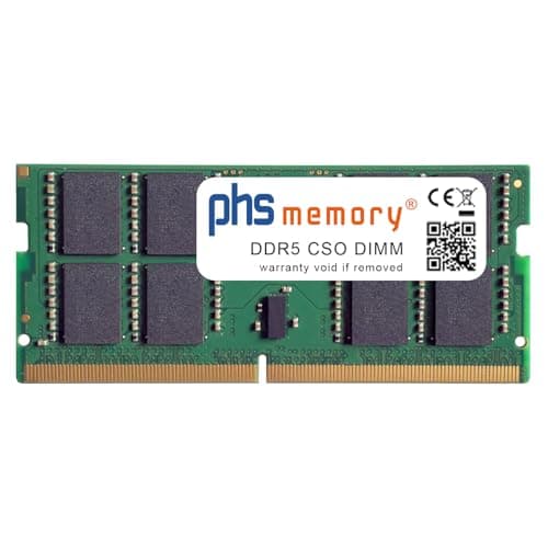 32GB RAM Speicher kompatibel mit Minisforum MS-02 Ultra DDR5 CSODIMM 6400MHz PC5-51200S 32GB - DDR5 - 6400MHz PC5-51200S - CSODIMM Bild 2