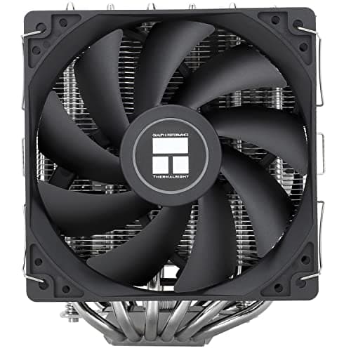 Thermalright TR Peerless Assassin 120 SE CPU Luftkühler, 6 Heat Pipes Kühler, Dual 120mm TL-C12C PWM Lüfter,Aluminium Kühlkörper Abdeckung,AGHP Technologie, für AMD AM4/AM5 Intel 1700/115X/1851/1200 Schwarz-PA120 SE Bild 8