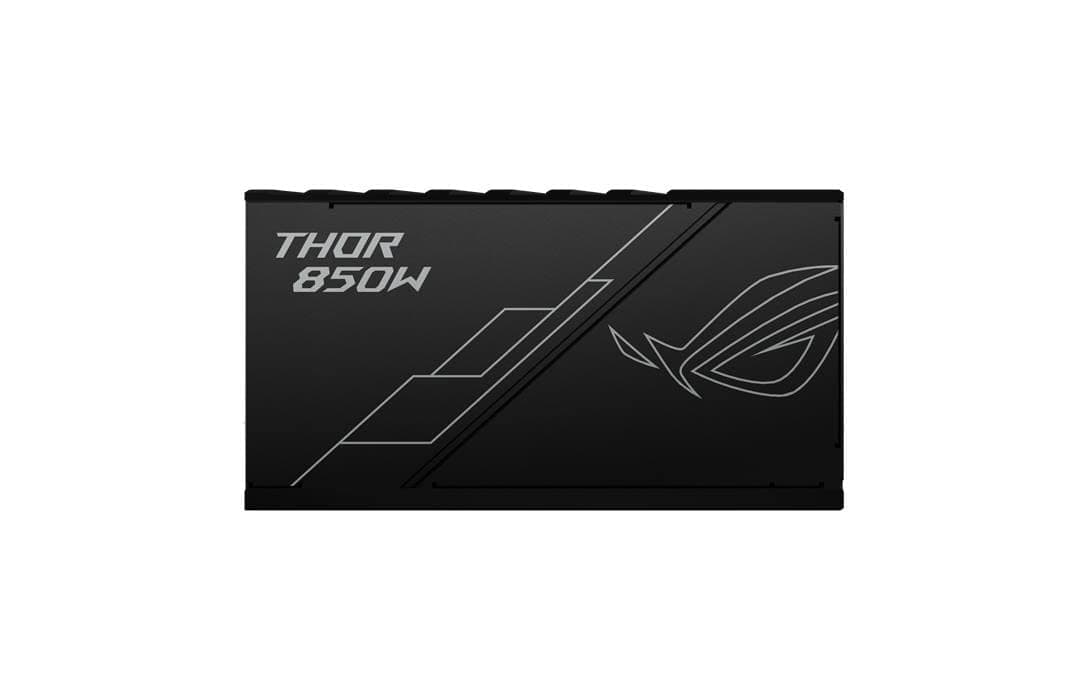 ASUS ROG Thor-850P Platinum Netzteil (Aura Sync, OLED Display, 0dB-Kühlung) Bild 7