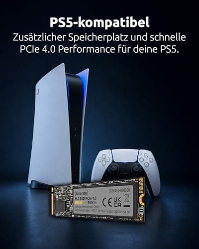 Intenso MI500 500 GB NVMe SSD, M.2 Interne SSD, PCIe 4.0 Gen4x4, 5300 MB/s Lesen, 4000 MB/s Schreiben, Solid State Drive, 500 GB 500GB M.2 PCIe MI500 Bild 8