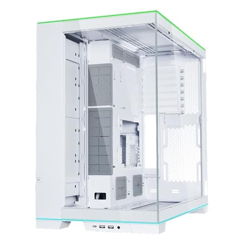 Lian Li O11D EVO RGB Weiß | ATX PC-Gehäuse aus Stahl, Aluminium & Tempered Glass, 455 mm GPU, 420 mm Radiatoren, integrierte RGB-Beleuchtung Bild 8