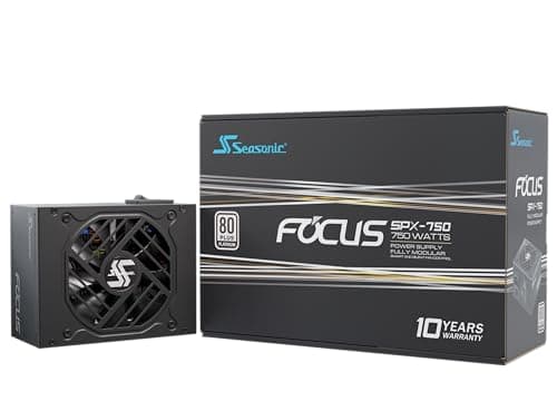 SeaSonic Focus SPX-750 750W ATX12V / SFX12V 80 Plus Platinum, Black
