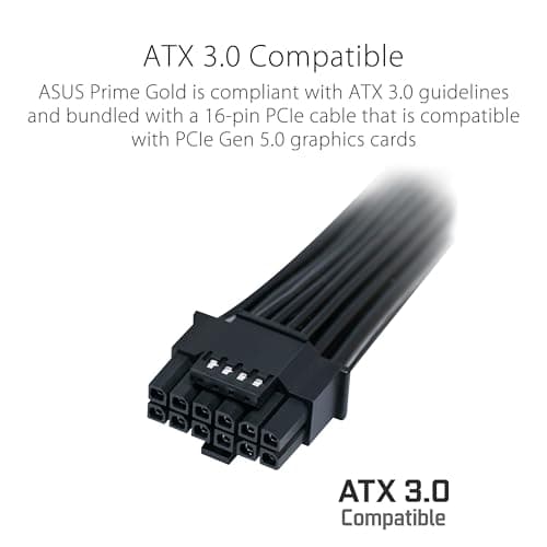 ASUS Prime 850W Gold (850 Watt, ATX 3.0 kompatibel, voll modulares Netzteil, 80+ Gold Zertifiziert, Dual-Kugellager, Zwei Farboptionen in einem, 8 Jahre Garantie) Bild 8