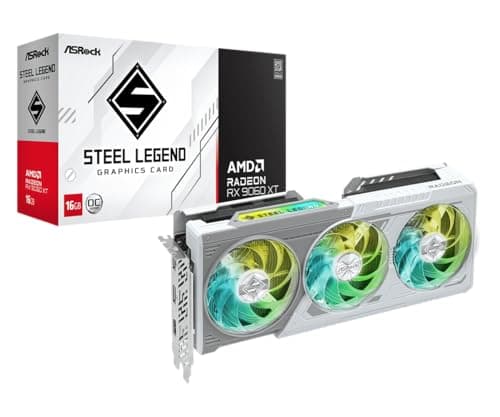 ASRock AMD Radeon RX 9060 XT Steel Legend 16GB OC GDDR6 Bild 2