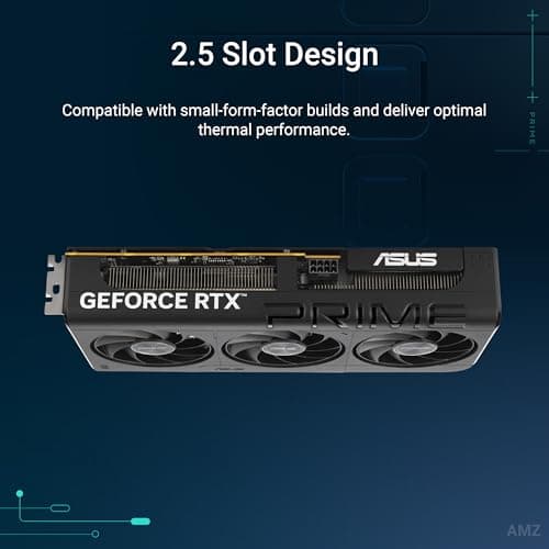 ASUS Prime GeForce RTX 5060 8GB GDDR7 OC Edition Gaming Grafikkarte (Nvidia GeForce RTX5060 DLSS 4, 2,5-Slot Design, PCIe 5.0, 3X DisplayPort 2.1b, 1x HDMI 2.1b) Bild 4