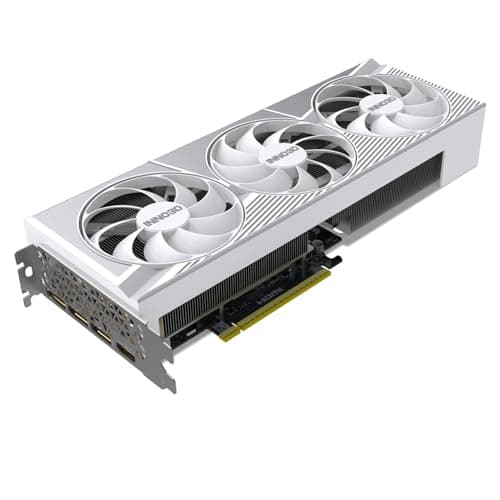 INNO3D NVIDIA GeForce RTX 5080 X3 OC White 16GB GDDR7 Gaming Graphics Card (Triple Fan, 2.5 Slot, White, Reflex 2 RTX AI DLSS4) Bild 6