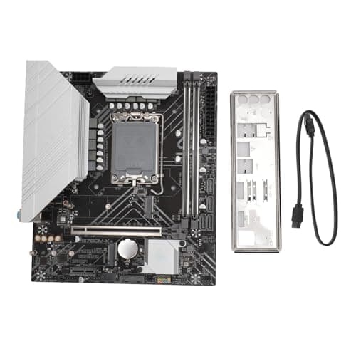 B760M K DDR4-Motherboard LGA1700, GEN 12/13-Serie, PCIe 4.0, M.2-Steckplatz, SATA3.0, USB 3.0, Aura Sync RGB, für Gaming, Designstudios