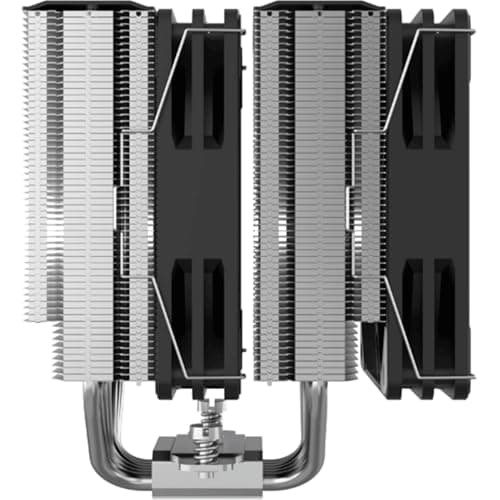 Titan Performance CPU-Luftkühler, Dual-Tower, 6 Kupfer-Heatpipes, 2x 120mm PWM Lüfter mit Hydro-Lager, TDP bis 265W, Kompatibel mit Intel LGA 115X/1200/1700/1851 und AMD AM4/AM5 Bild 6