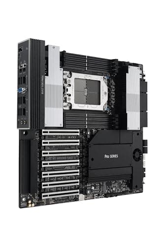ASUS Pro WS WRX90E-SAGE SE EEB Workstation Mainboard Sockel sTR5 (7 PCIe 5.0 x16-Steckplätze, Multi-GPU-Unterstützung, 4 PCIe 5.0 M.2-Steckplätze, Dual 10 Gb LAN, PCIe Q-Release Slim), AMD sTR5 E-Sage SE Pro WRX90E Bild 4